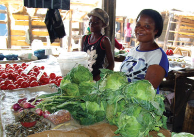 Grace, member of Kawama Evangelical Church in Zambia