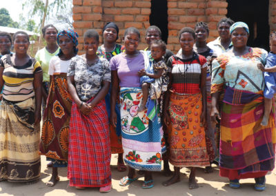 Members of Savings and Credit Associations (SCAs) like this group at Zomba Brethren in Christ Church in Malawi